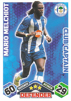 Mario Melchiot Wigan Athletic 2009/10 Topps Match Attax Club Captain #EX107